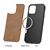 MAGSAFE COMPATIBLE TPU CASE WITH LEATHER SURFACE FOR iPHONE 12 MINI