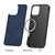 MAGSAFE COMPATIBLE TPU CASE WITH LEATHER SURFACE FOR iPHONE 12 PRO MAX