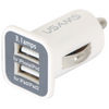 ELI1006 Dual USB Socket Car Charger 2.1A & 1A White