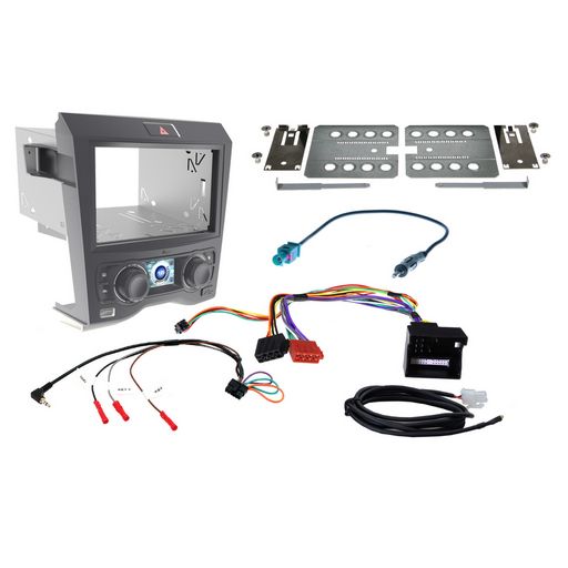 INSTALL KIT TO SUIT HOLDEN COMMODORE VE SERIES 1 SINGLE ZONE CLIMATE CONTROL (BLACK)