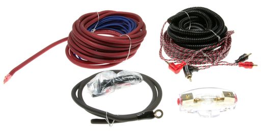 8 AWG 450W MAX AMP WIRING KIT 2CH