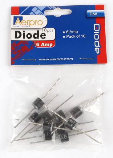 6AMP DIODES PK OF 10