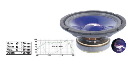 12” SUBWOOFER - CYCLONE