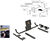 DIN WIDE LCD MOUNTING BRACKET