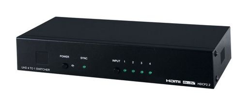 4x1 HDMI SWITCH 4K60 WITH HDR & IP CONTROL - CYPRESS
