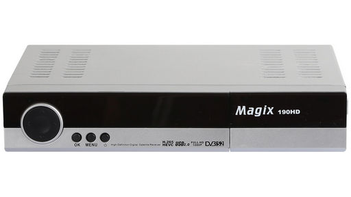 SATELLITE TV RECEIVER WITH RF MODULATOR - MAGIX MPEG4