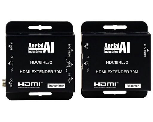 HDMI EXTENDER OVER CAT5e/6 WITH IR RETURN / HDMI LOOP-THROUGH