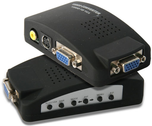 COMPOSITE AV CVBS TO VGA CONVERTER 1080p