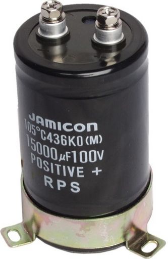 LARGE VALUE POWER SUPPLY CAPACITORS