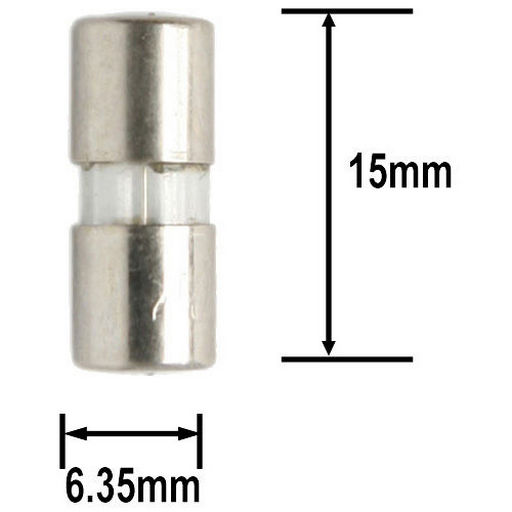 AGA GLASS FUSE 15MM