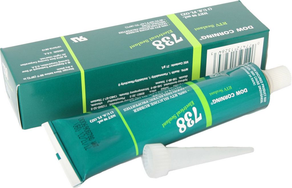 SIL738 Dow Corning Silastic White, [Ddd] Television Parts | Wagner ...