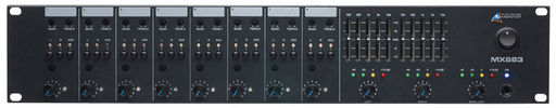 8 CHANNEL STEREO MIXER - 2U