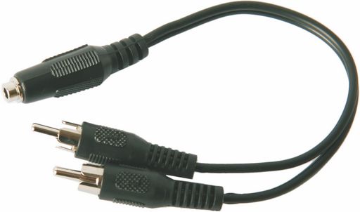 3.5mm SOCKET TO RCA LEAD