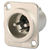 XLR METAL CHASSIS AMPHENOL