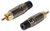 RCA PLUGS CHROME - AMPHENOL