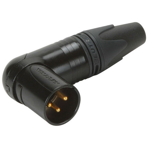 XLR MALE RIGHT ANGLE CONNECTOR