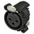 PCB MOUNT FEMALE XLR RECEPTACLE