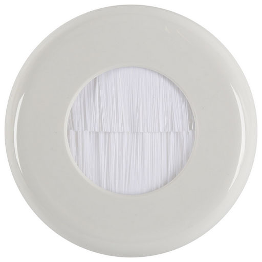 ROUND BRUSH WALL PLATE