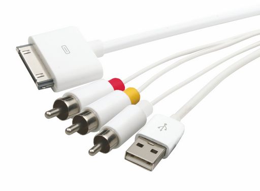 iPOD® AUDIO VIDEO CABLE
