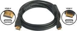 HDMI-C [MINI] MALE TO HDMI-A MALE LEAD