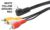 QUAD 2.5MM TO RCA AV LEAD - MINI PLUG