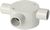 CONDUIT 3 WAY JUNCTION BOX